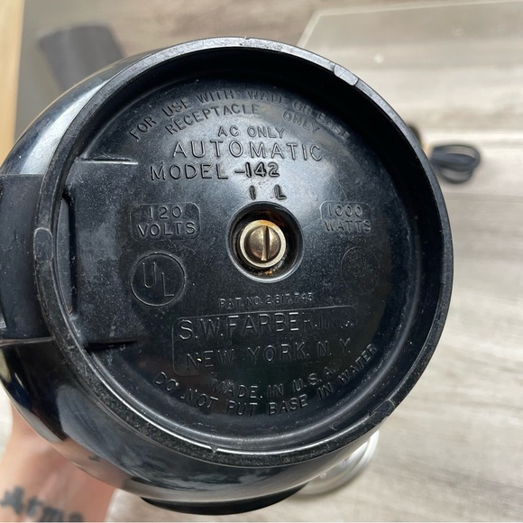 FARBERWARE Superfast Fully Automatic 12 Cup Percolator 142 Yonkers NY Coffee - Picture 12 of 12